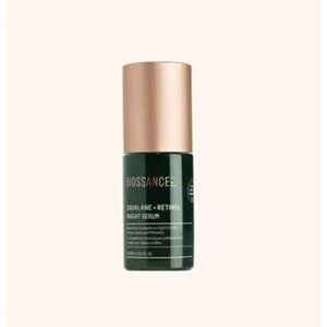 Biossance Squalane & Retinol Night Serum 30ml  Dermatologist-Tested Vegan NEW